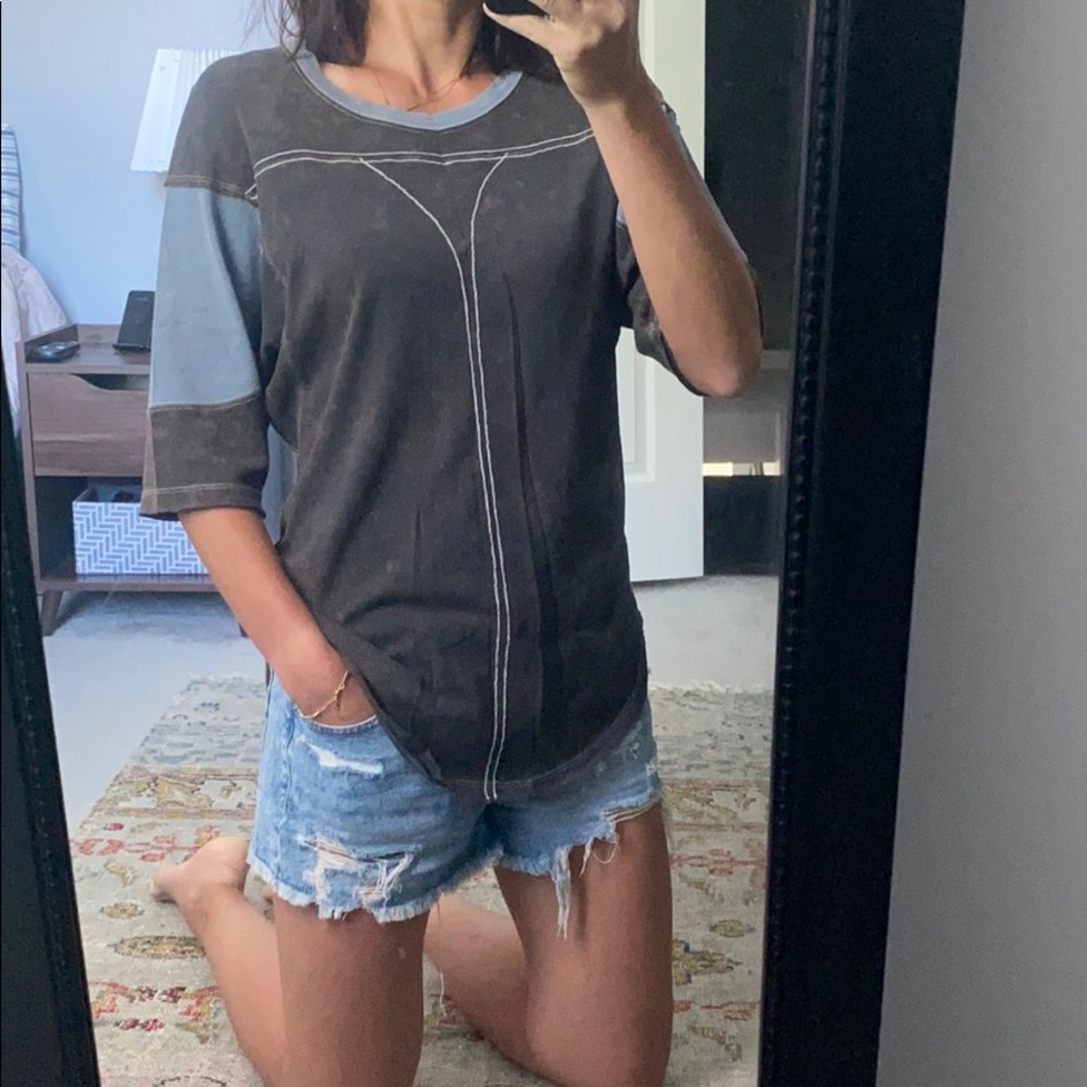 High low tee from Free People